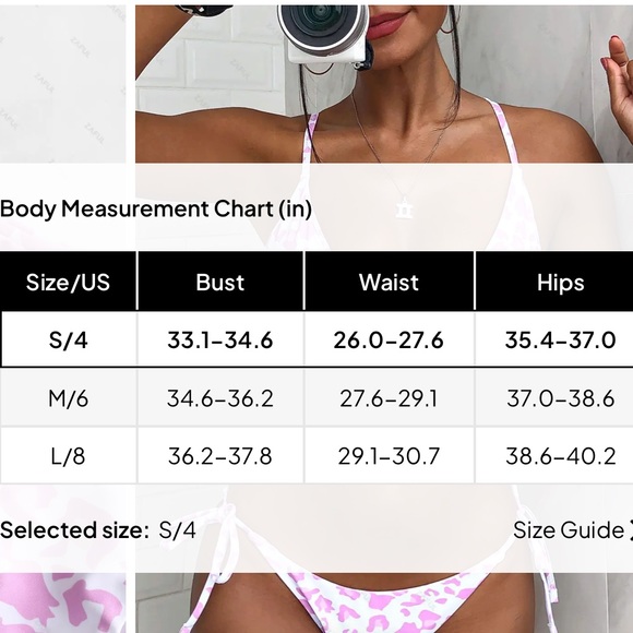 Pink leopard bikini 💕 - Picture 6 of 6